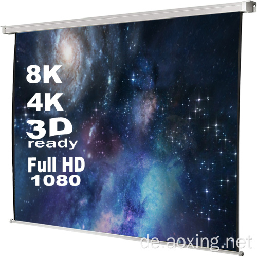 200x150 cm 3D Home Cinema Electric Projector Screen